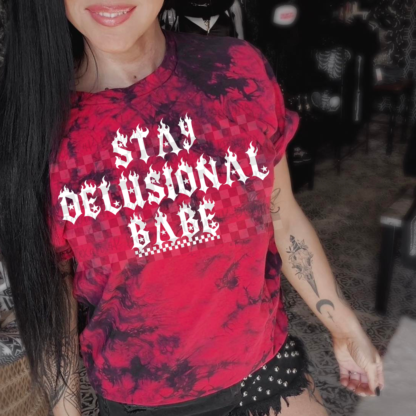 stay delusional babe - 2 DIGITAL PNG