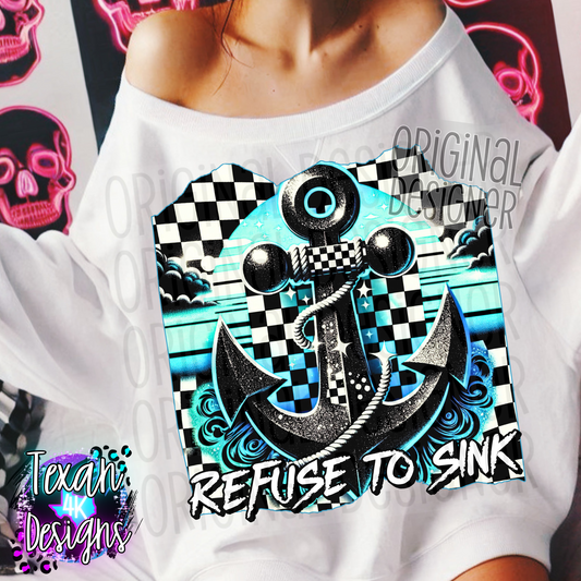 refuse to sink - DIGITAL PNG