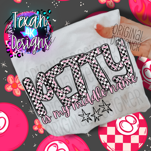 petty is my middle name - DIGITAL PNG