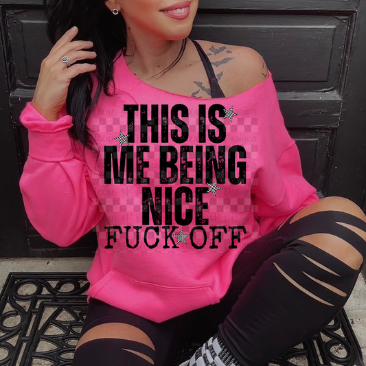 this is me being nice - 2 DIGITAL PNG