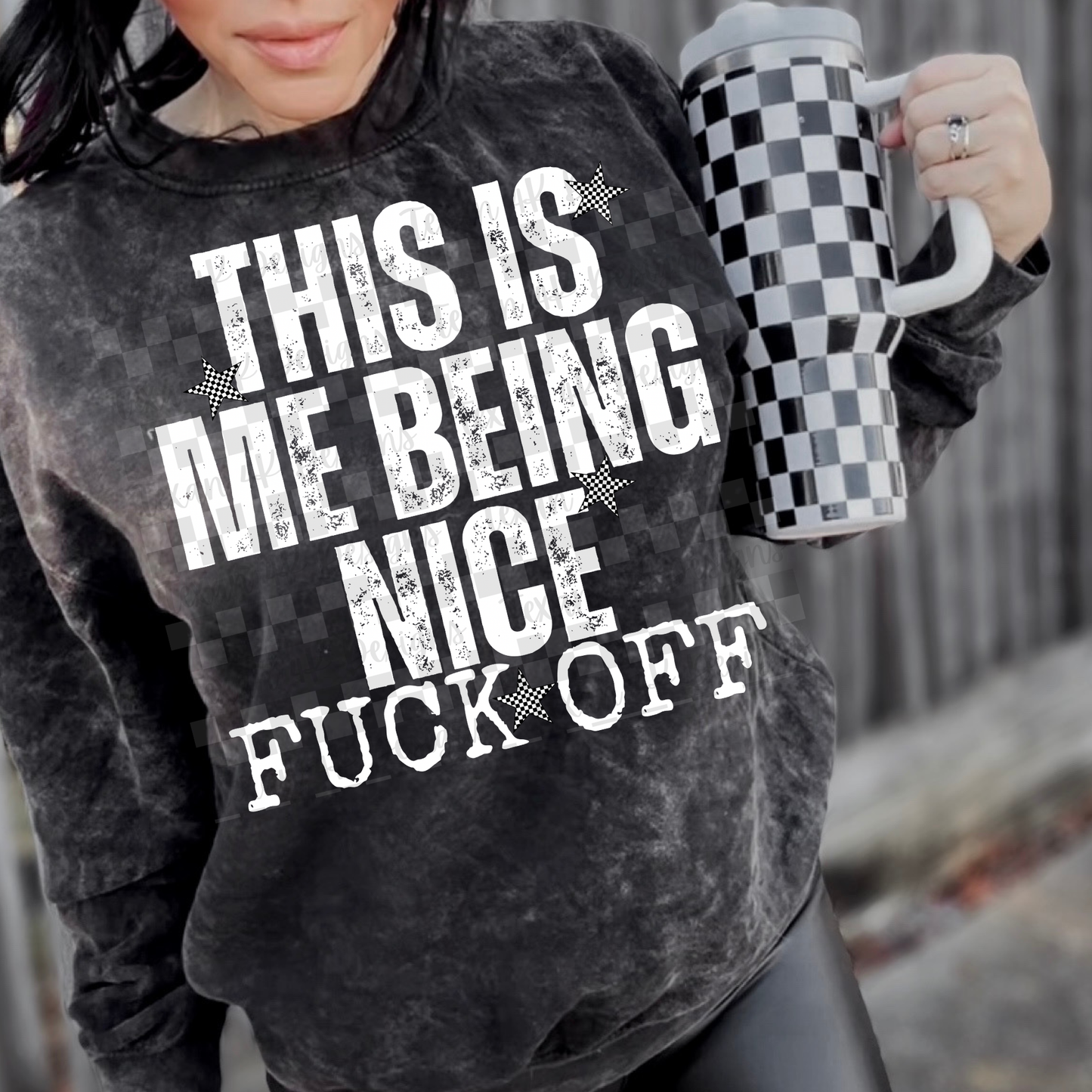 this is me being nice - 2 DIGITAL PNG