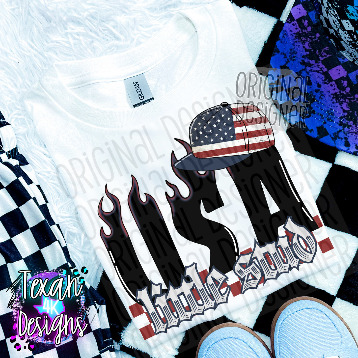 usa little stud - DIGITAL PNG