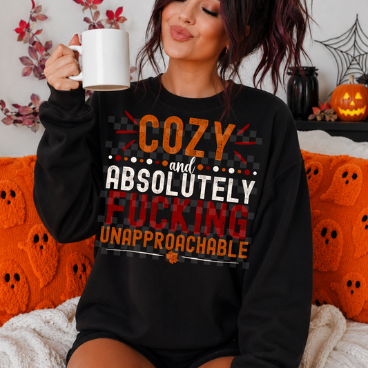 cozy and absolutely f unapproachable (fall)  - DIGITAL PNG