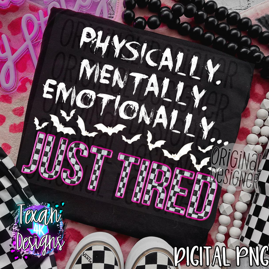 just tired - 2 DIGITAL PNG