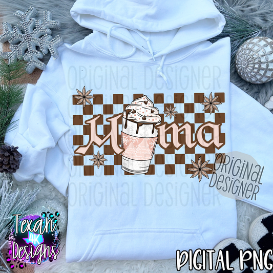 mama boho christmas - DIGITAL PNG