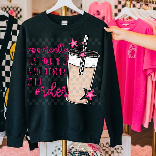 apparently (iced coffee) - DIGITAL PNG