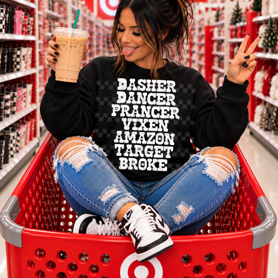 dasher dancer (shopping edition) - 2 digital png