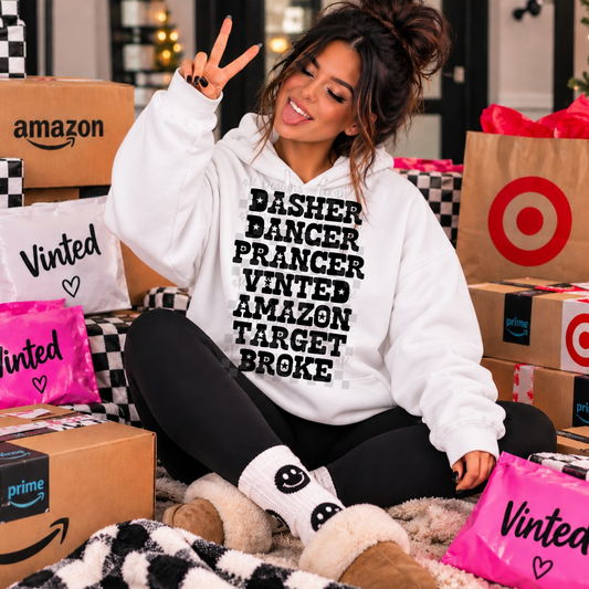 dasher dancer (shopping edition2 ) - 2 digital png