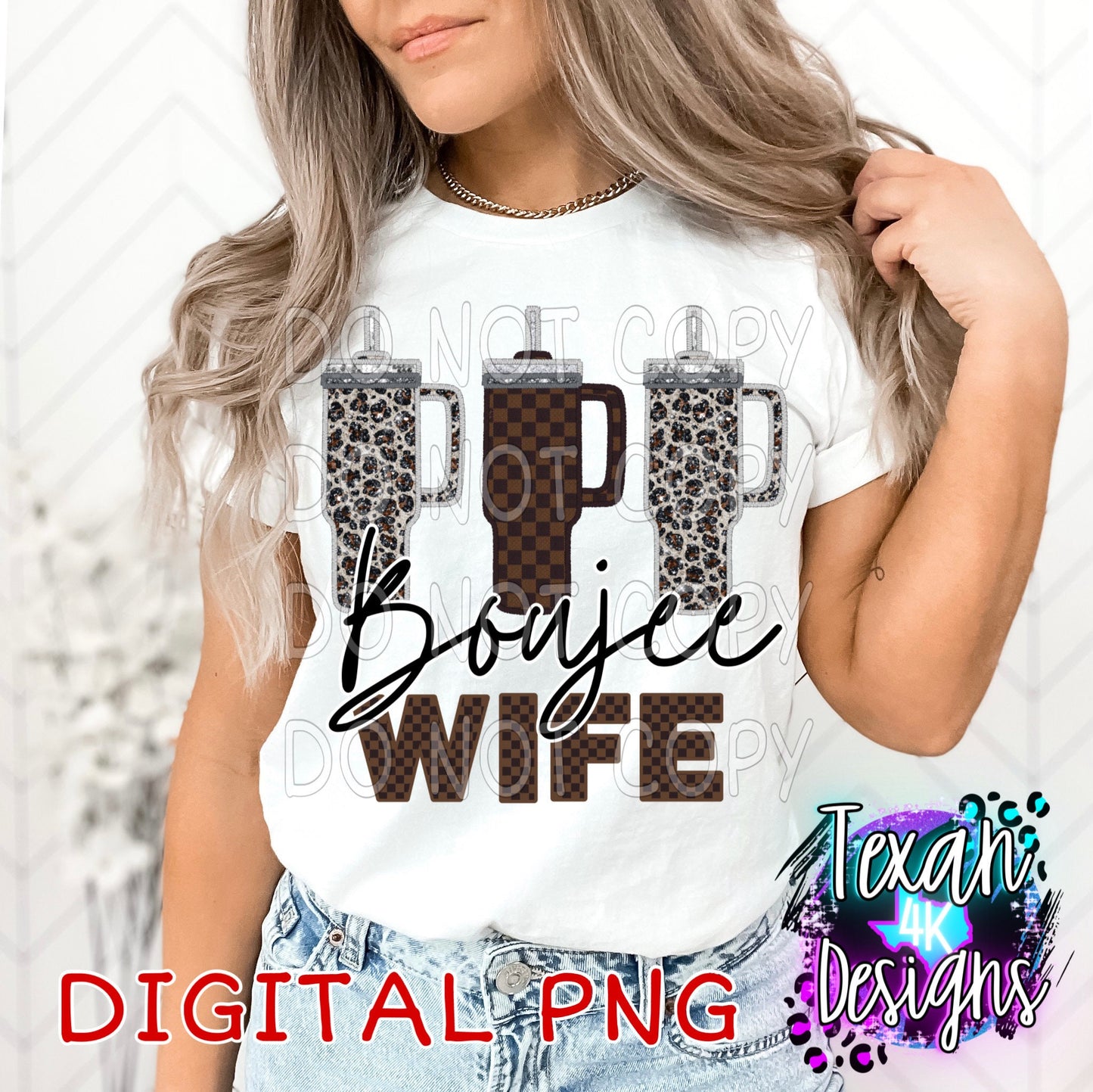 Boujee wife - DIGITAL PNG