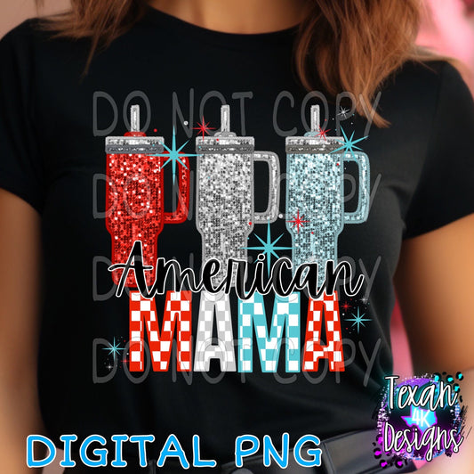 American mama - DIGITAL PNG