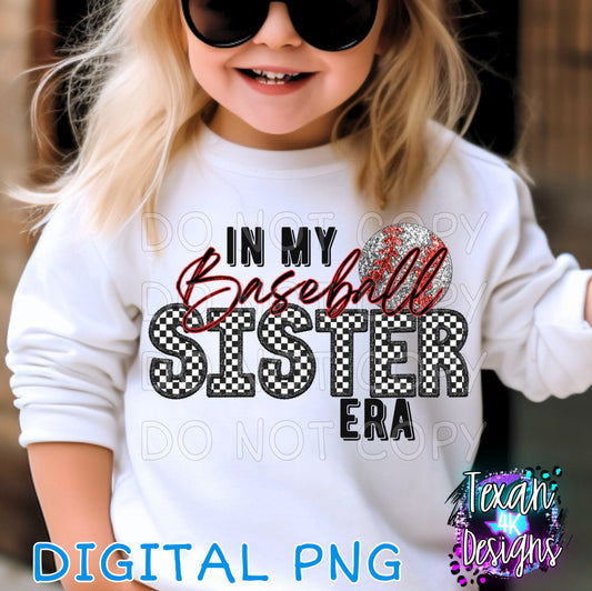 In my baseball sister era - DIGITAL PNG