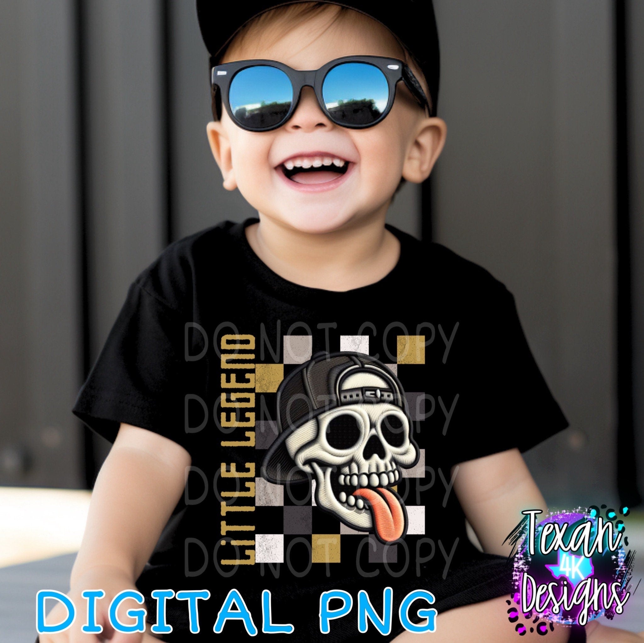 little legend- DIGITAL PNG – Texan 4K Designs