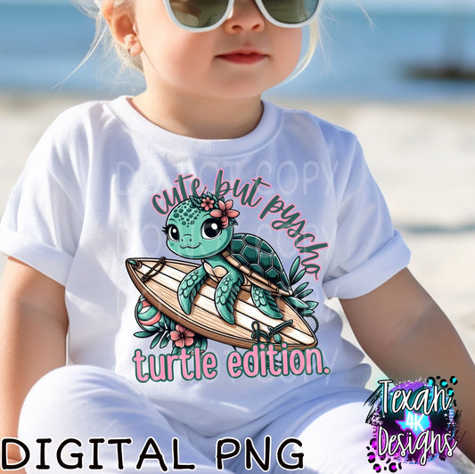 cute by pyscho turtle edition - DIGITAL PNG