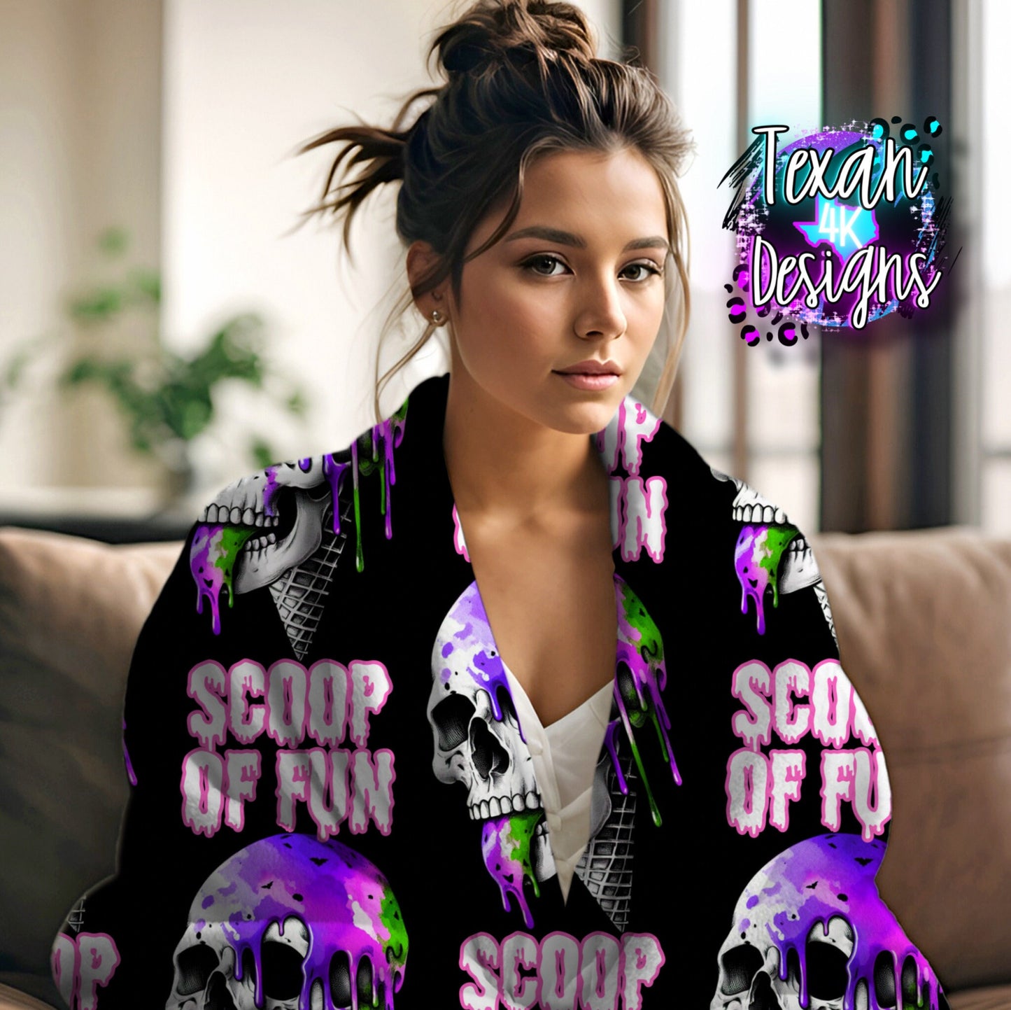 scoop of fun seamless - DIGITAL PNG