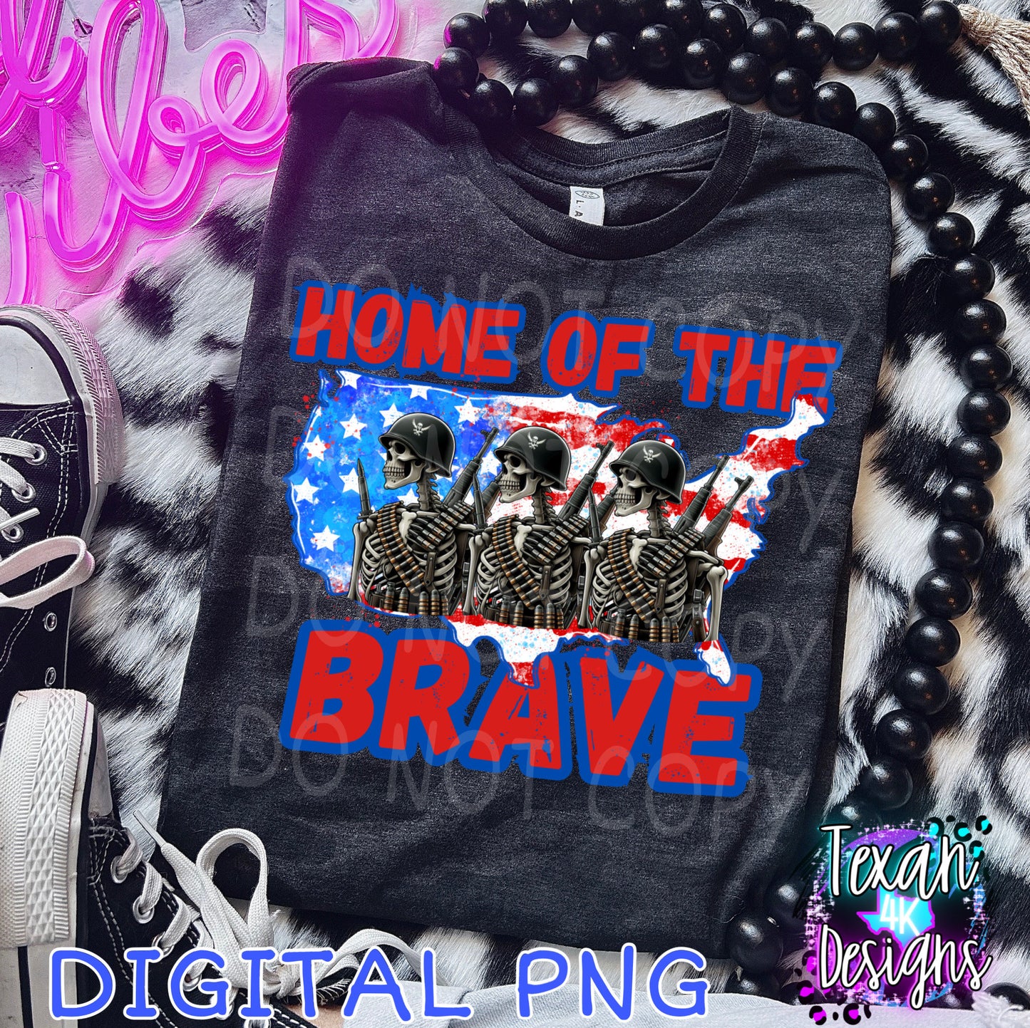 home of the brave - DIGITAL PNG