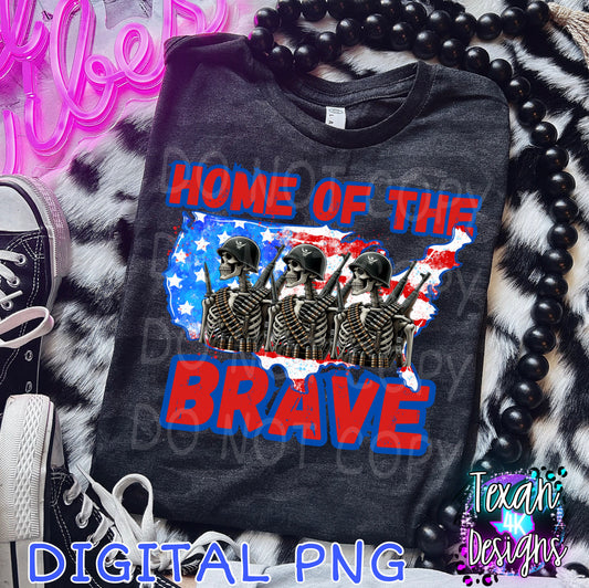 home of the brave - DIGITAL PNG