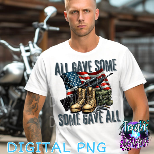 all gave some some gave all - DIGITAL PNG