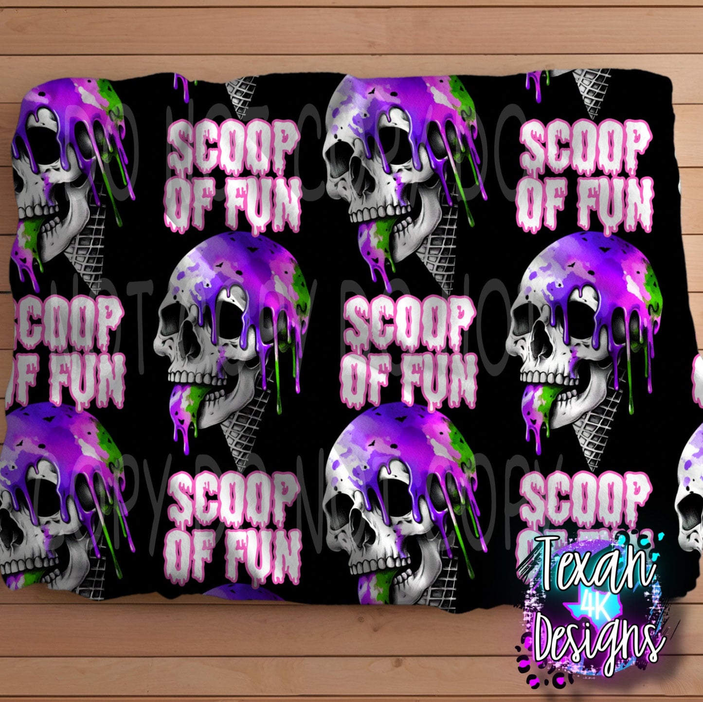 scoop of fun seamless - DIGITAL PNG